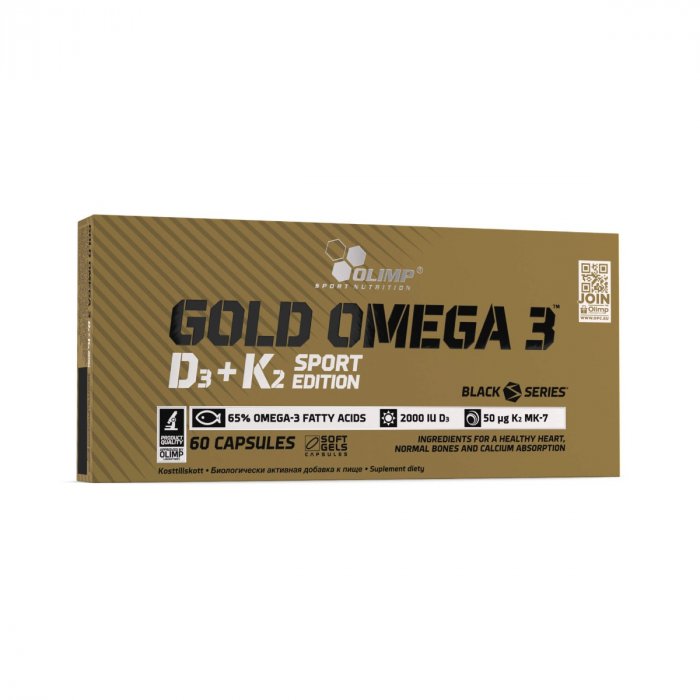 Olimp Gold Omega 3 D3 + K2 Sport Edition