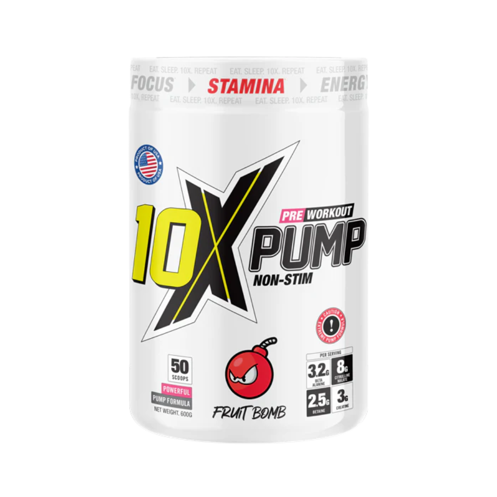 10X Athletic Pump Pre-workout