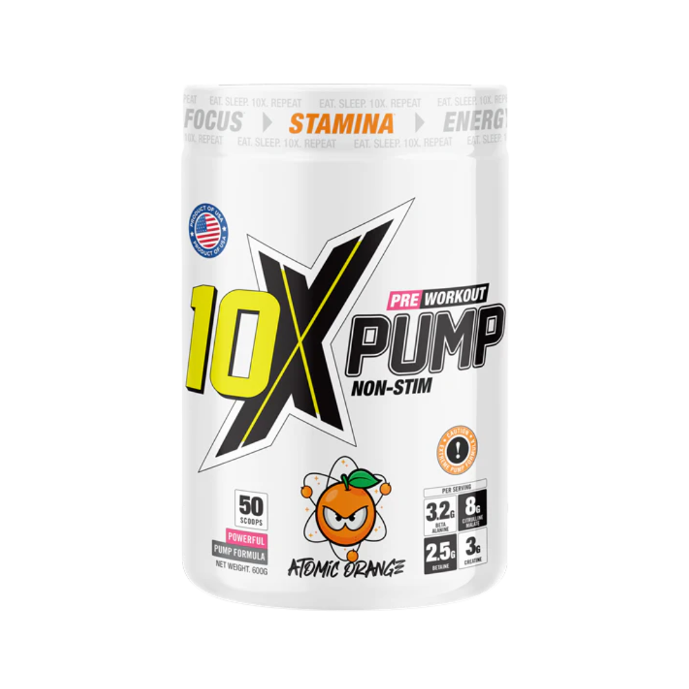 10X Athletic Pump Pre-workout