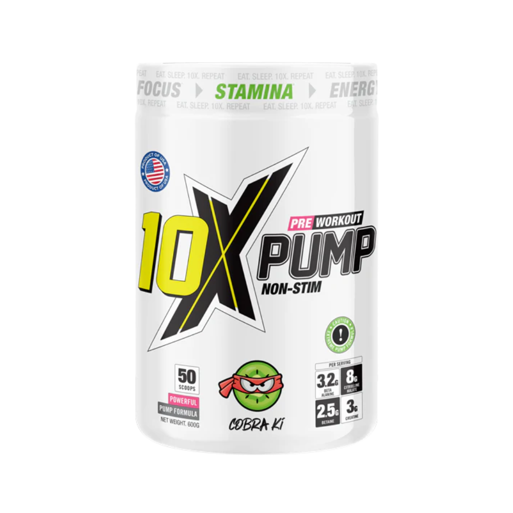 10X Athletic Pump Pre-workout