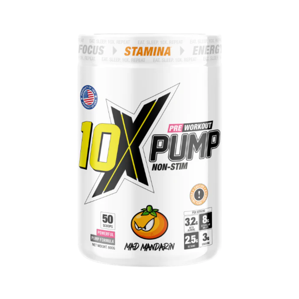 10X Athletic Pump Pre-workout