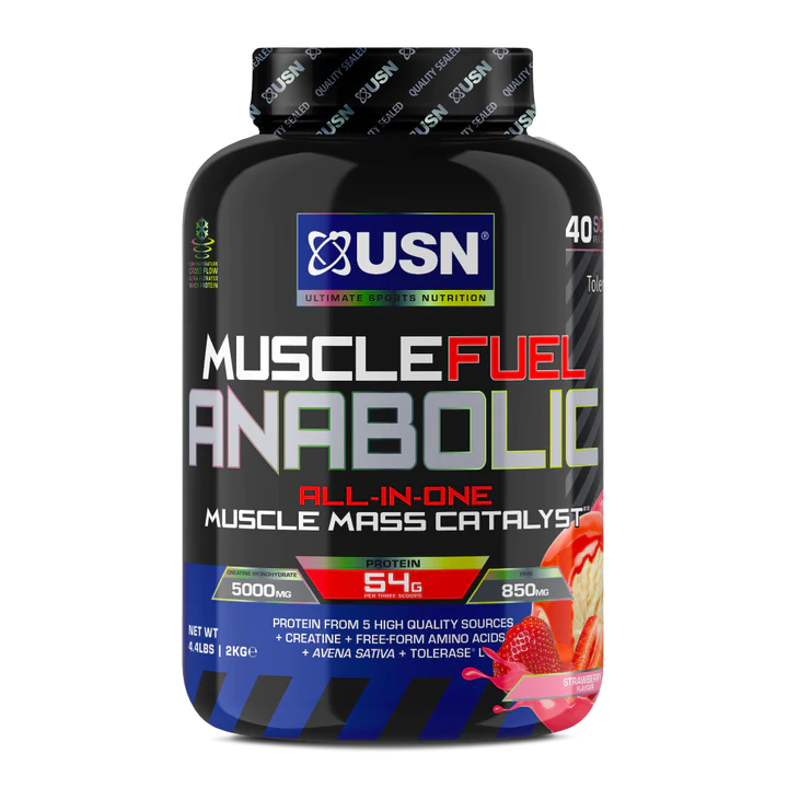 USN Muscle Fuel Anabolic - 2kg All-In-One Gain Protein Powder