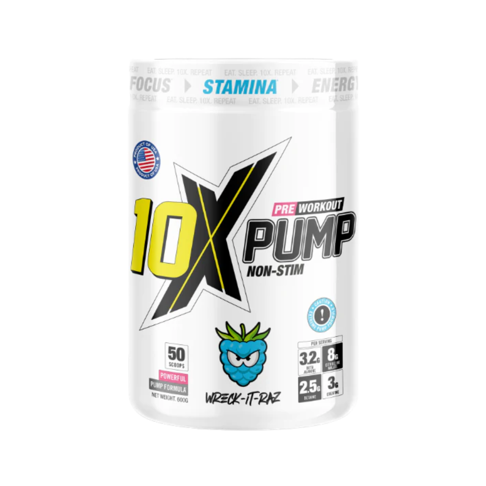 10X Athletic Pump Pre-workout