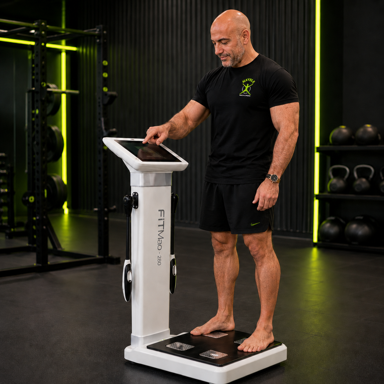 FiTMao 280 body composition analyser at Nayble Health and Sports in Kensal Rise
