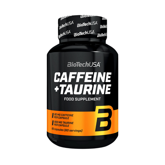 BioTechUSA Caffeine + Taurine - 60 capsules