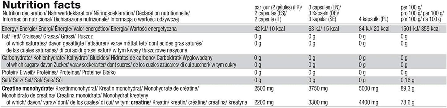 Olimp Sport Nutrition Creatine 1250 Mega Caps - 120 Capsules