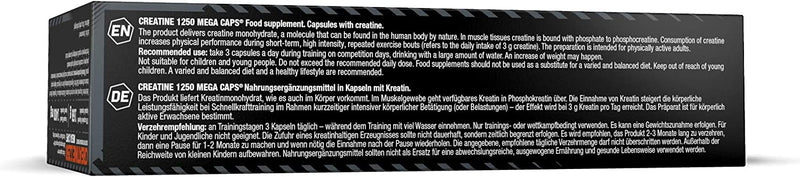 Olimp Sport Nutrition Creatine 1250 Mega Caps - 120 Capsules