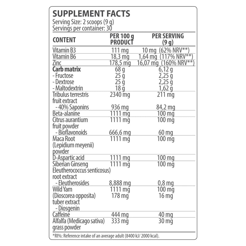 DY Nutrition Metabolic Testoboost