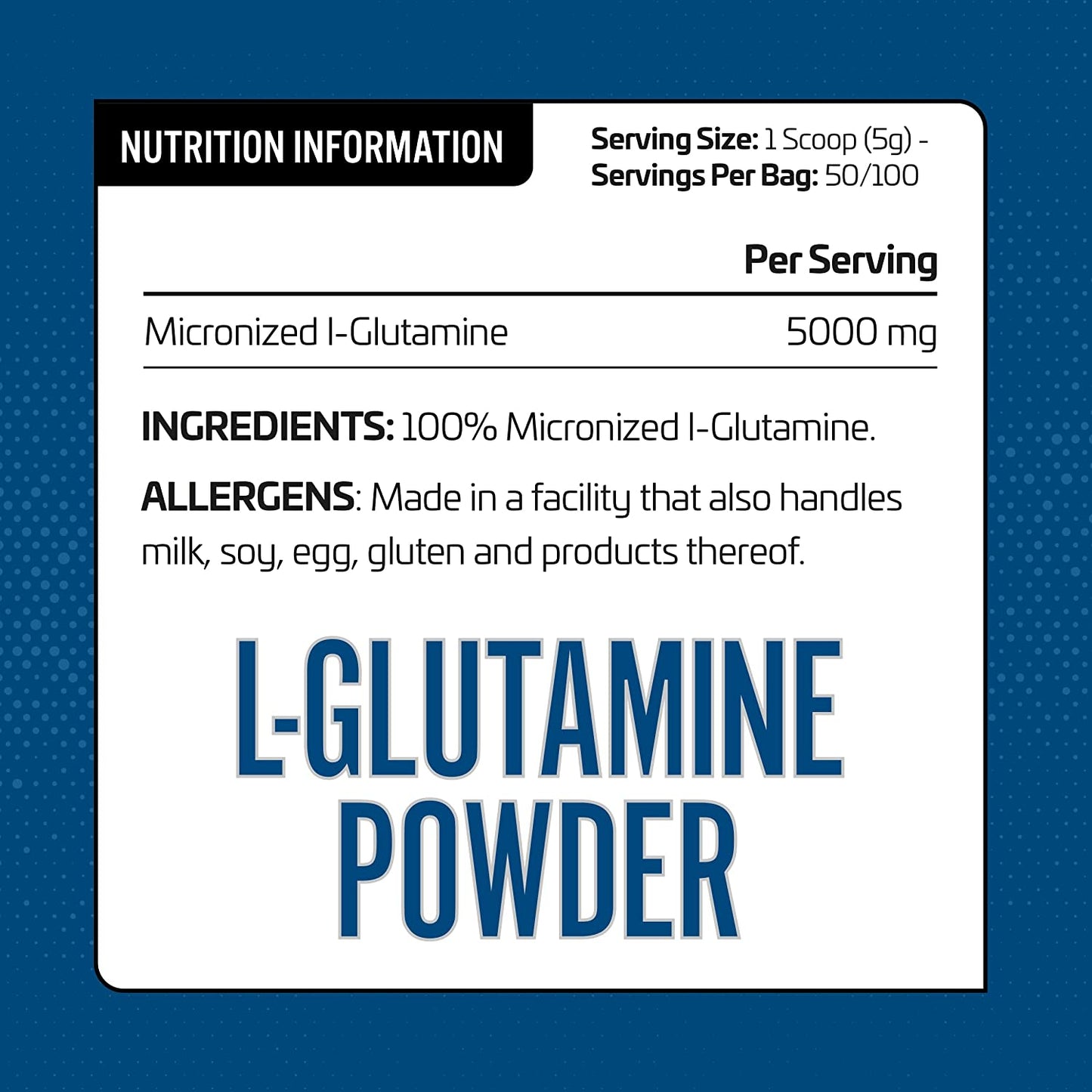 Applied Nutrition L-Glutamine Powder