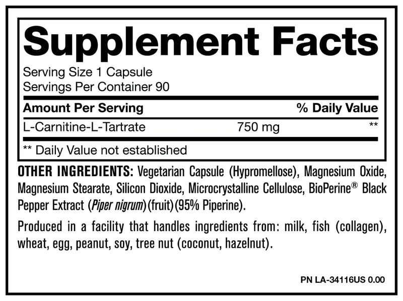 Mutant CARNITINE - 90 Capsules
