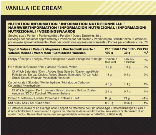 Gold Standard 100% Whey Protein