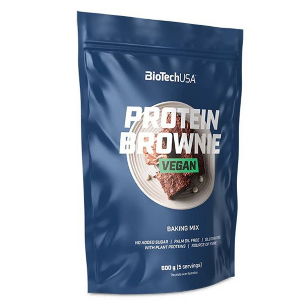BioTechUSA Protein Brownie Vegan - 600 g