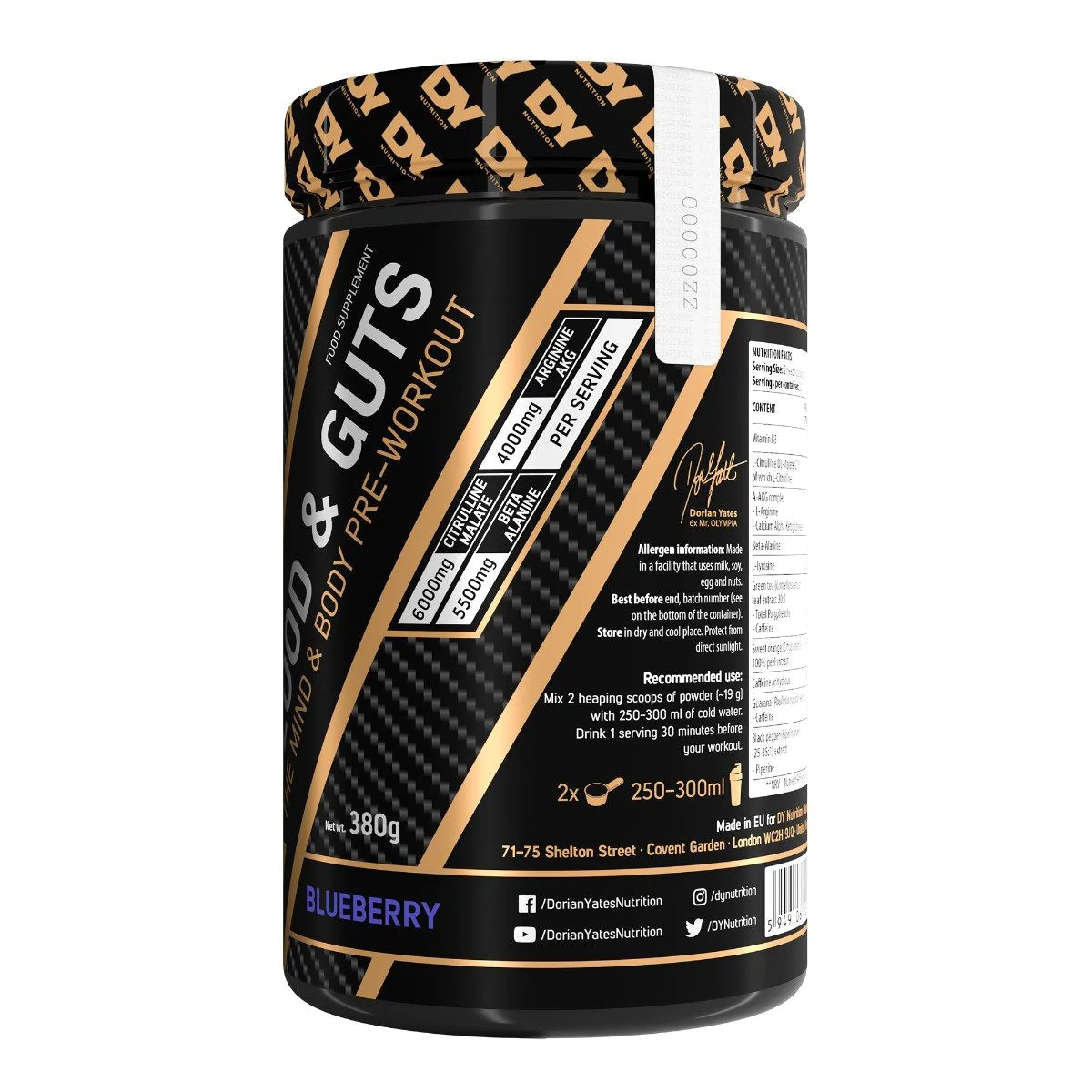 DY Nutrition Blood & Guts - 380g