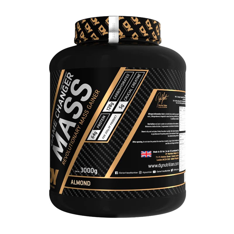 DY Nutrition Mass Gainer Game Changer Mass 3Kg, 20 Servings