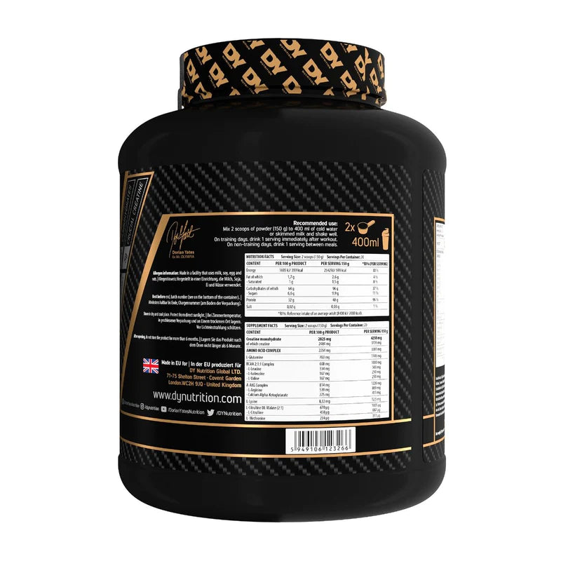 DY Nutrition Mass Gainer Game Changer Mass 3Kg, 20 Servings