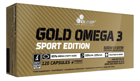 Olimp Gold Omega 3 Sport Edition - 120 Capsules