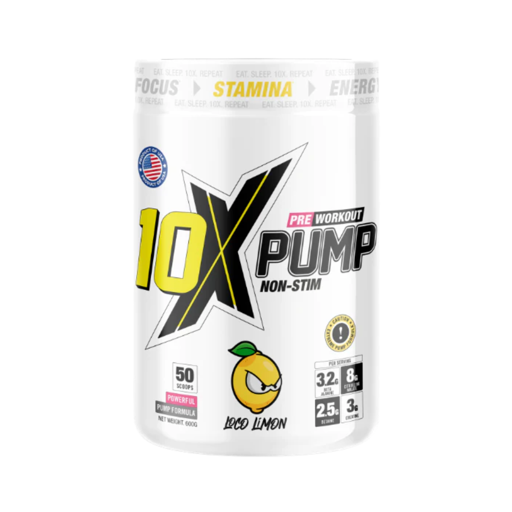 10X Athletic Pump Pre-workout