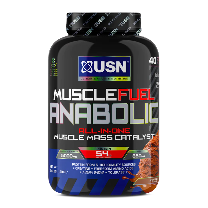 USN Muscle Fuel Anabolic - 2kg All-In-One Gain Protein Powder