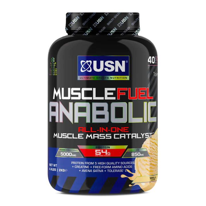 USN Muscle Fuel Anabolic - 2kg All-In-One Gain Protein Powder