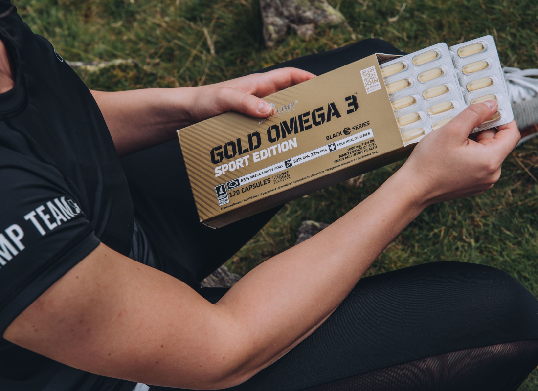 Olimp Gold Omega 3 Sport Edition - 120 Capsules