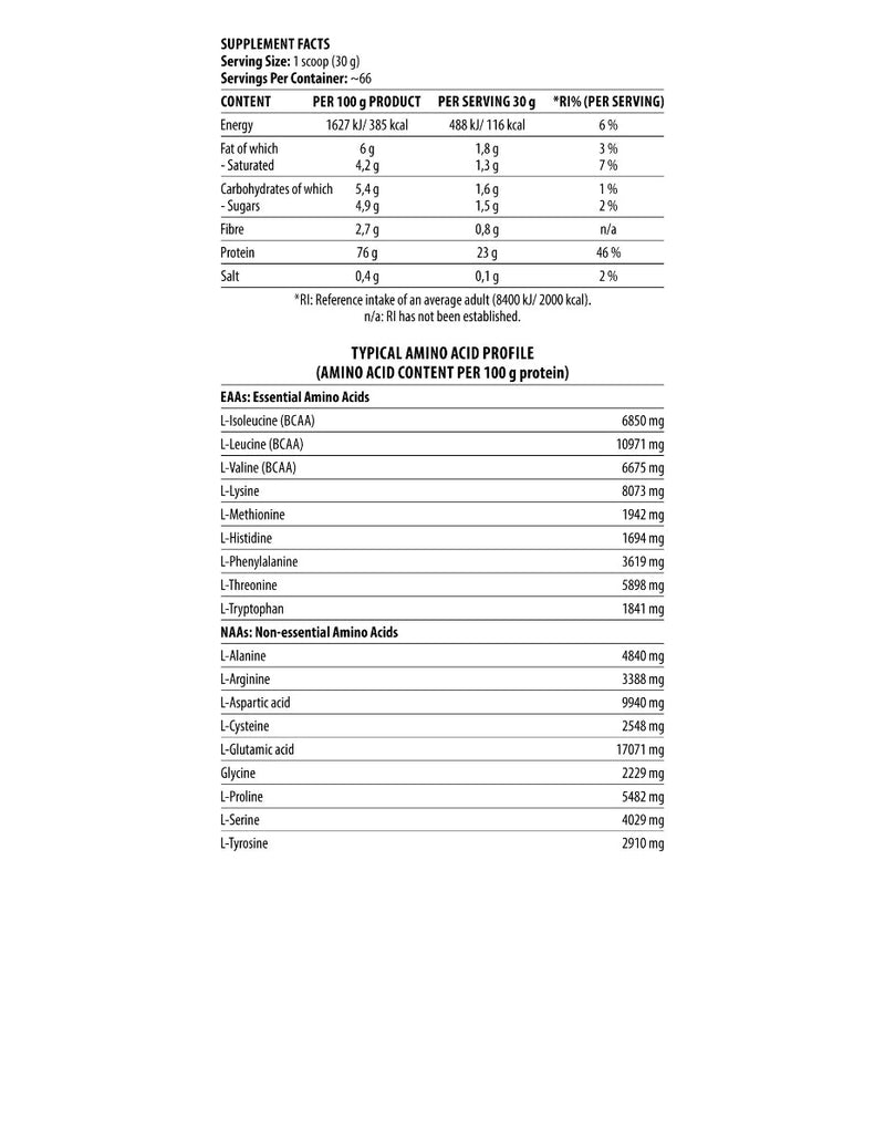 DY Nutrition Whey Protein Shadowhey Concentrate.- 2Kg