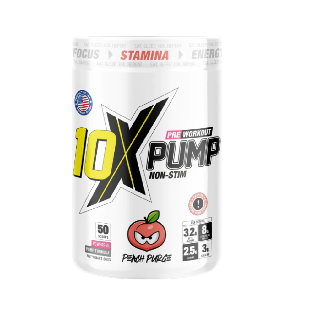 10X Athletic Pump Pre-workout