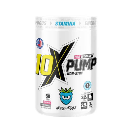 10X Athletic Pump Pre-workout